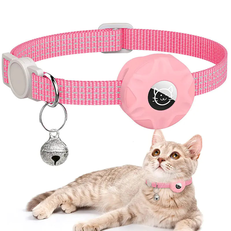 Reflective Airtag Cat Collar
