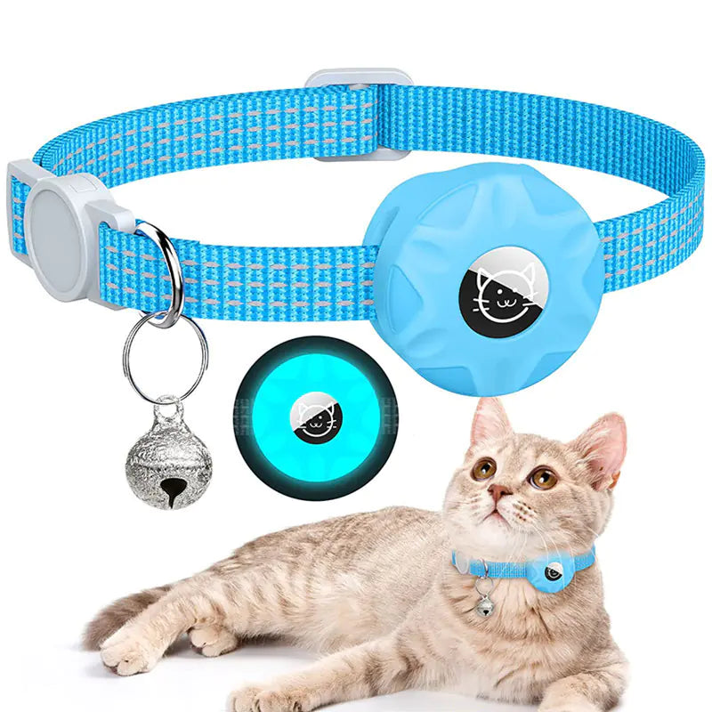 Reflective Airtag Cat Collar