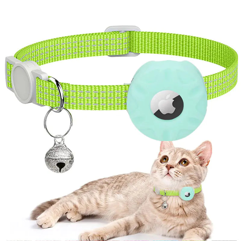 Reflective Airtag Cat Collar