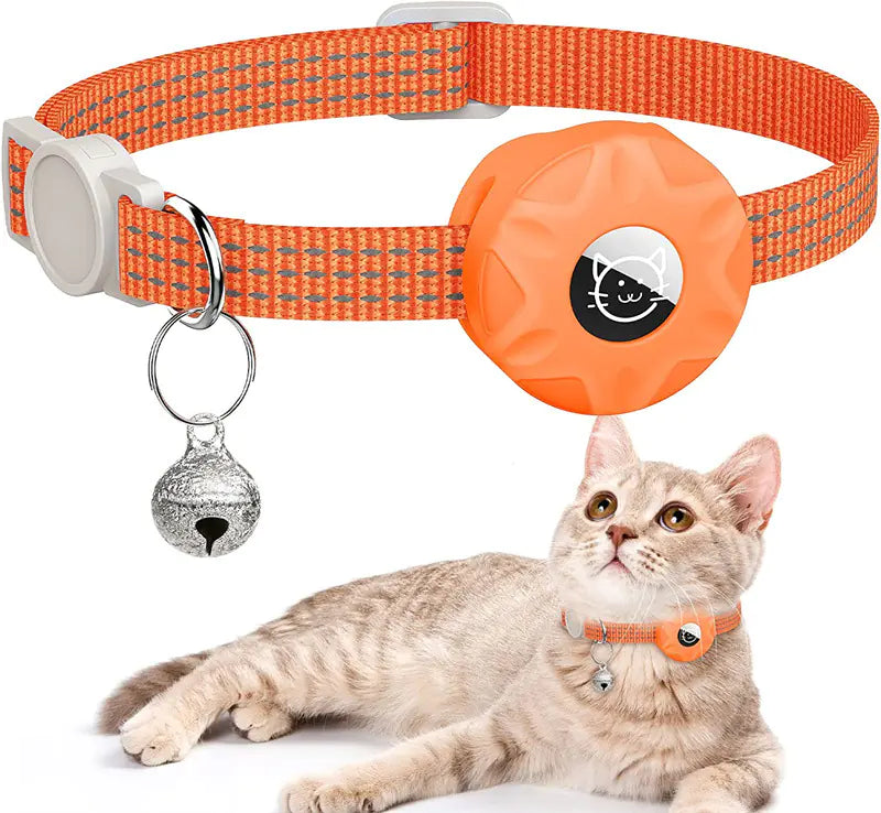Reflective Airtag Cat Collar