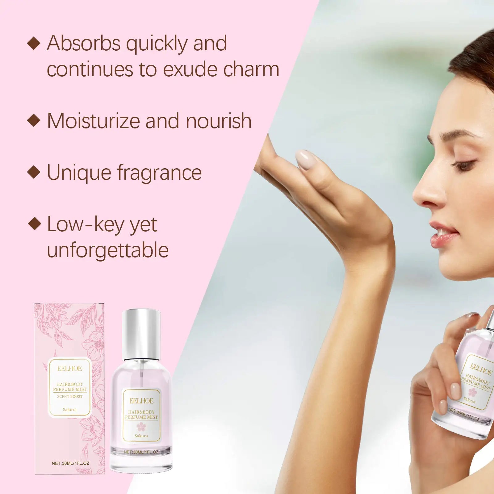 Cherry Blossom Essence Hair & Body Spray