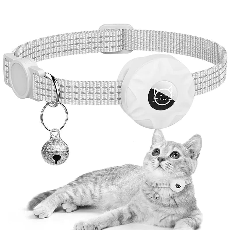 Reflective Airtag Cat Collar