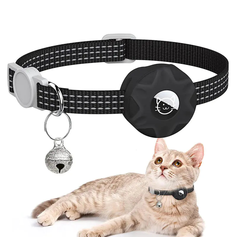 Reflective Airtag Cat Collar